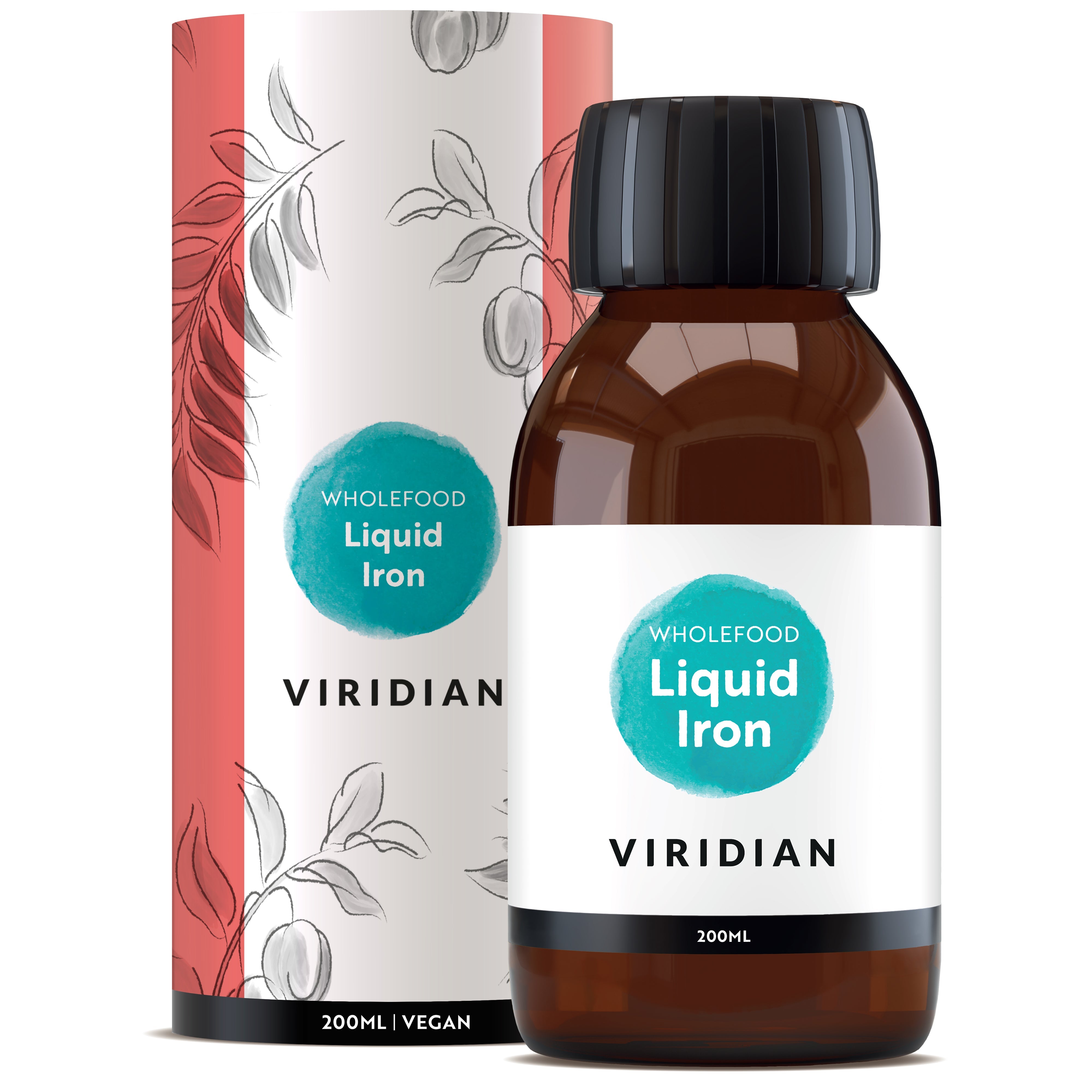 Viridian Nestemäinen rauta 200 ml*