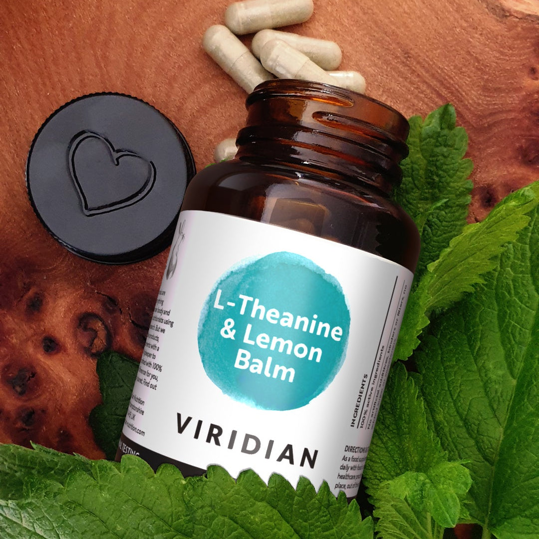 Viridian L-teaniini + sitruunamelissa 90 kaps