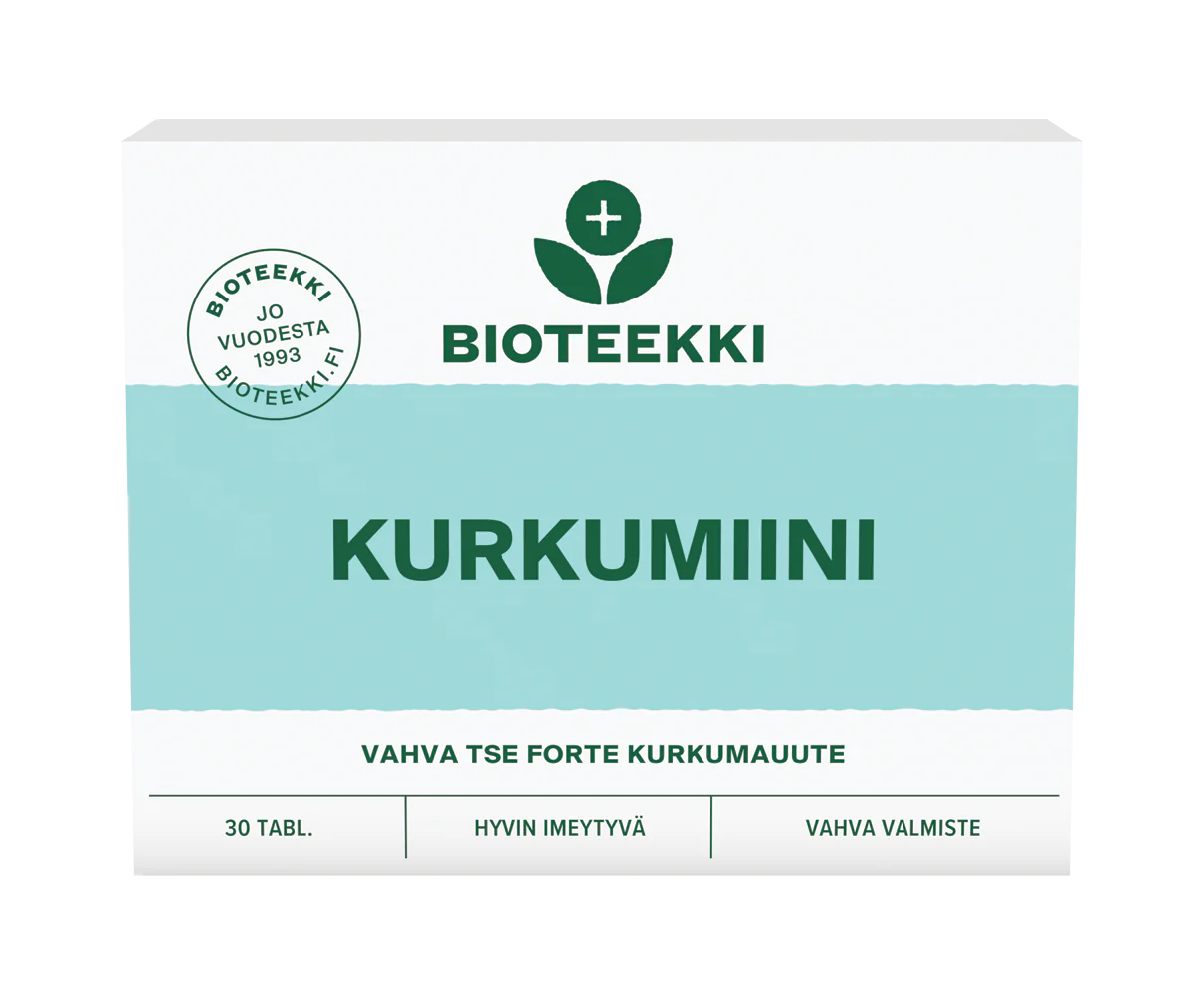 Kurkumiini 30 tabl - Bioteekki