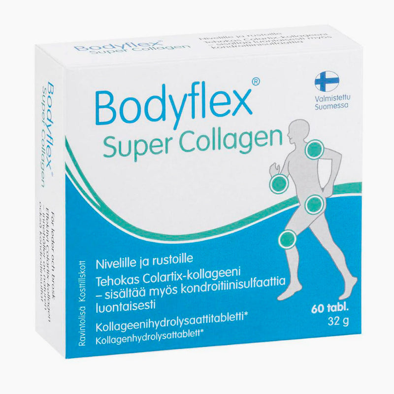 Bodyflex Super Collagen - Kollageenihydrolysaattitabletti 60 tabl *