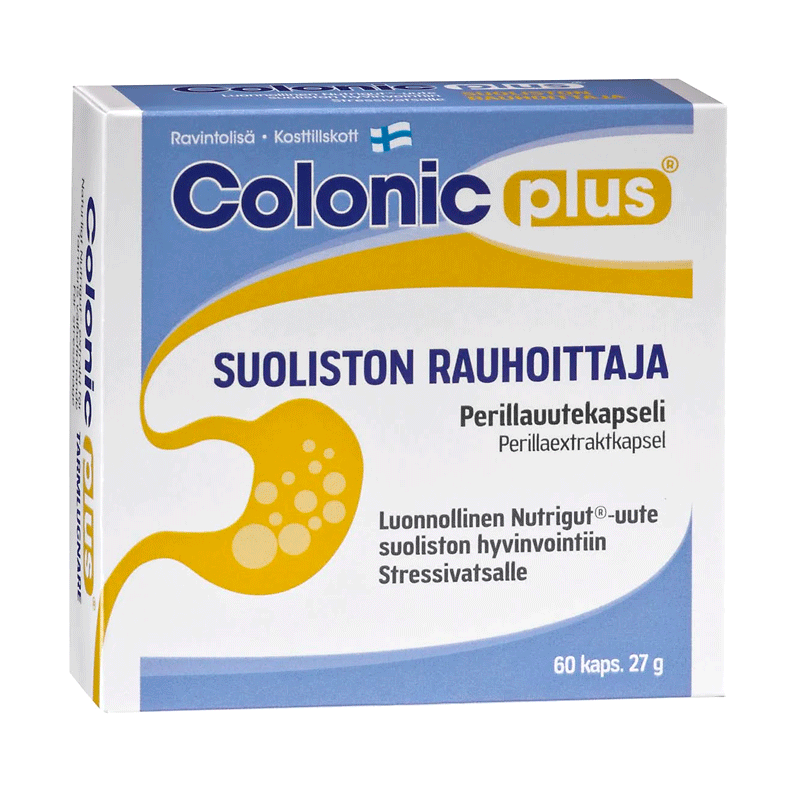 Nutrigut® -perillauute tukee suoliston hyvinvointia rauhoittamalla vatsaa sekä ylläpitämällä ruoansulatusta - Outletapteekki
