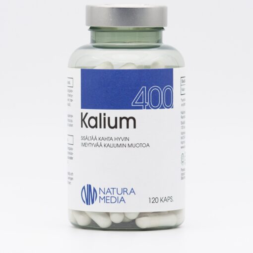 Kalium 400 mg 120 kaps - Natura Media*