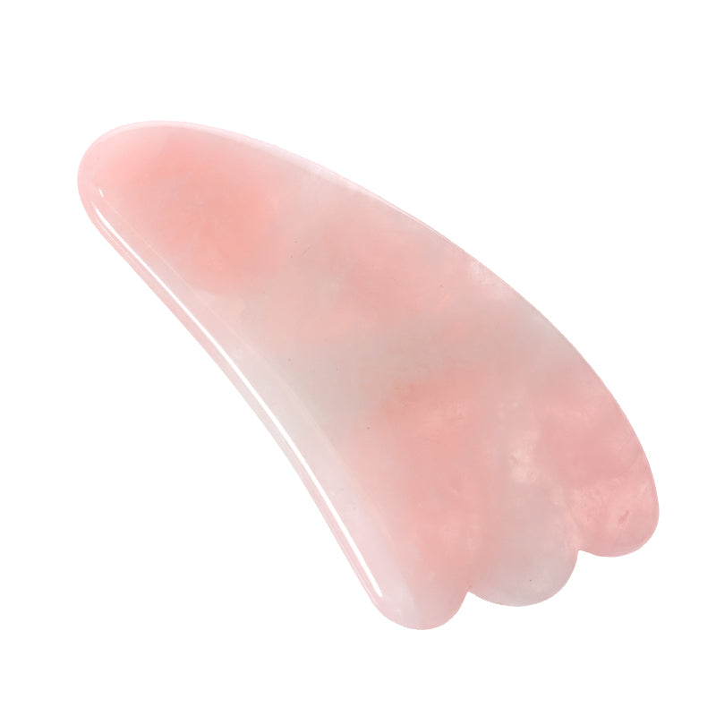 Gua Sha hierontakivi ruusukvartsi