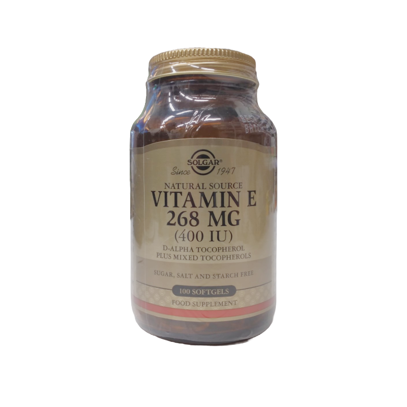 Solgar E-vitamiini 268 mg 100 kaps
