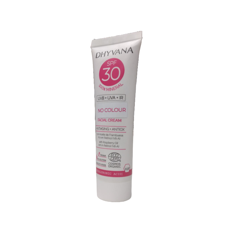 Dhyvana sävytön aurinkovoide kasvoille SK30 50 ml