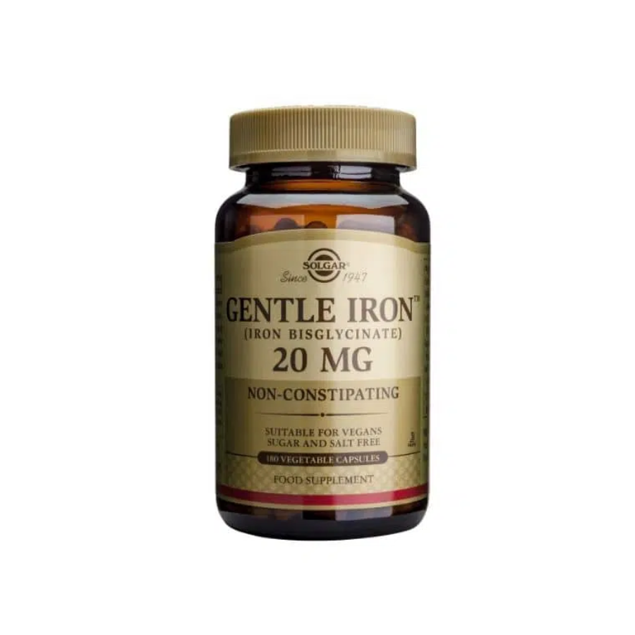 Solgar® Gentle Iron 20 mg 180 kaps