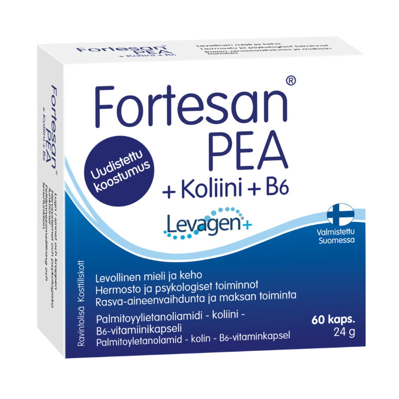 Fortesan PEA® + Koliini + B6 60 kaps