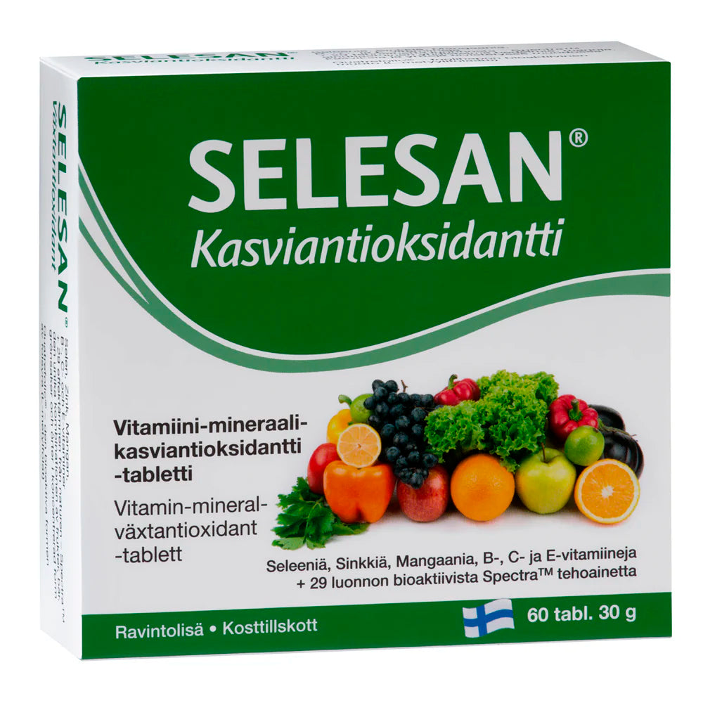 Selesan Kasviantioksidantti 60 tabl *