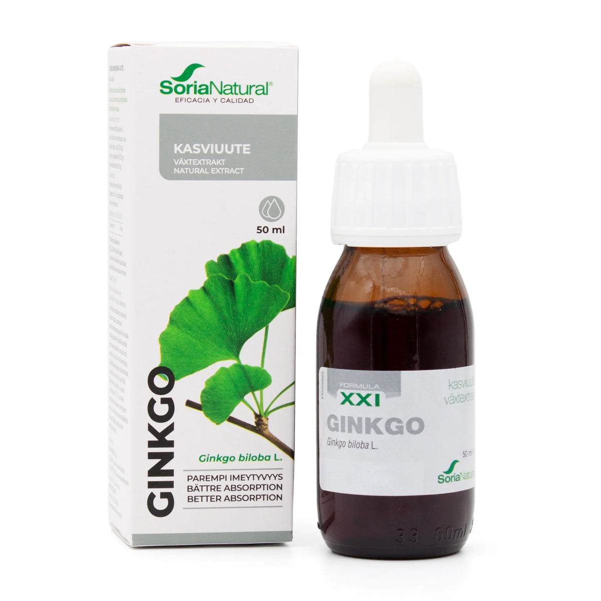 Neidonhiuspuu-uute XXI (Ginkgo) 50ml - Natura Media*