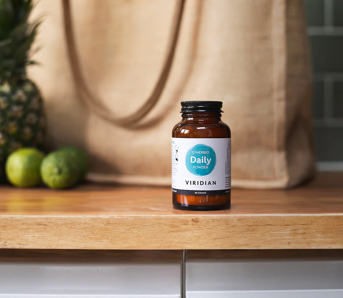 Viridian Synerbio Daily Powder probioottijauhe 50 g//pvm 11/2025