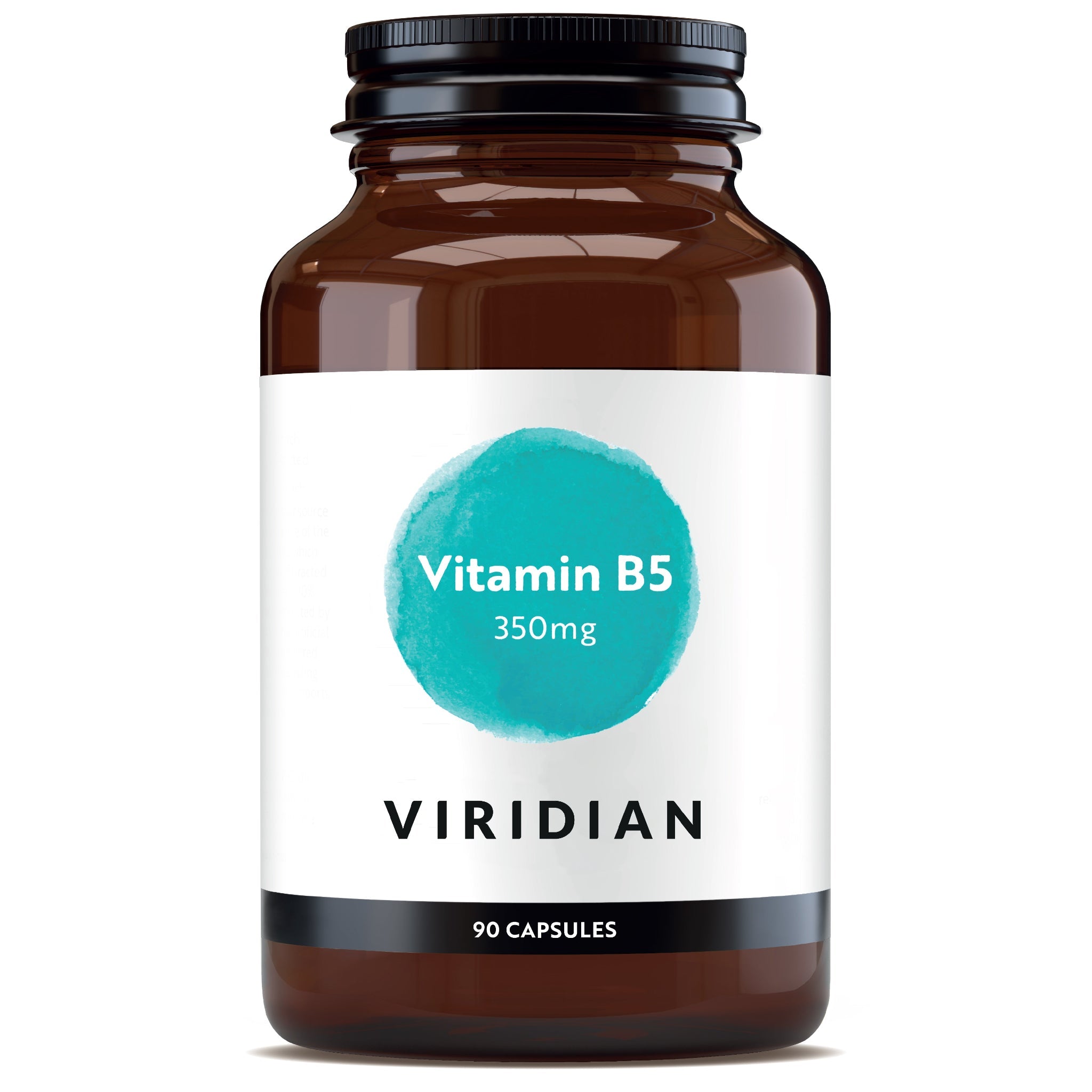 Viridian B5-vitamiini (pantoteenihappo) 350mg 90 kaps | pvm 13.07.26