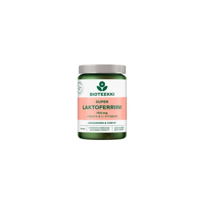 Super Laktoferriini 150 mg 40kaps. (pvm. 5.8.26)*