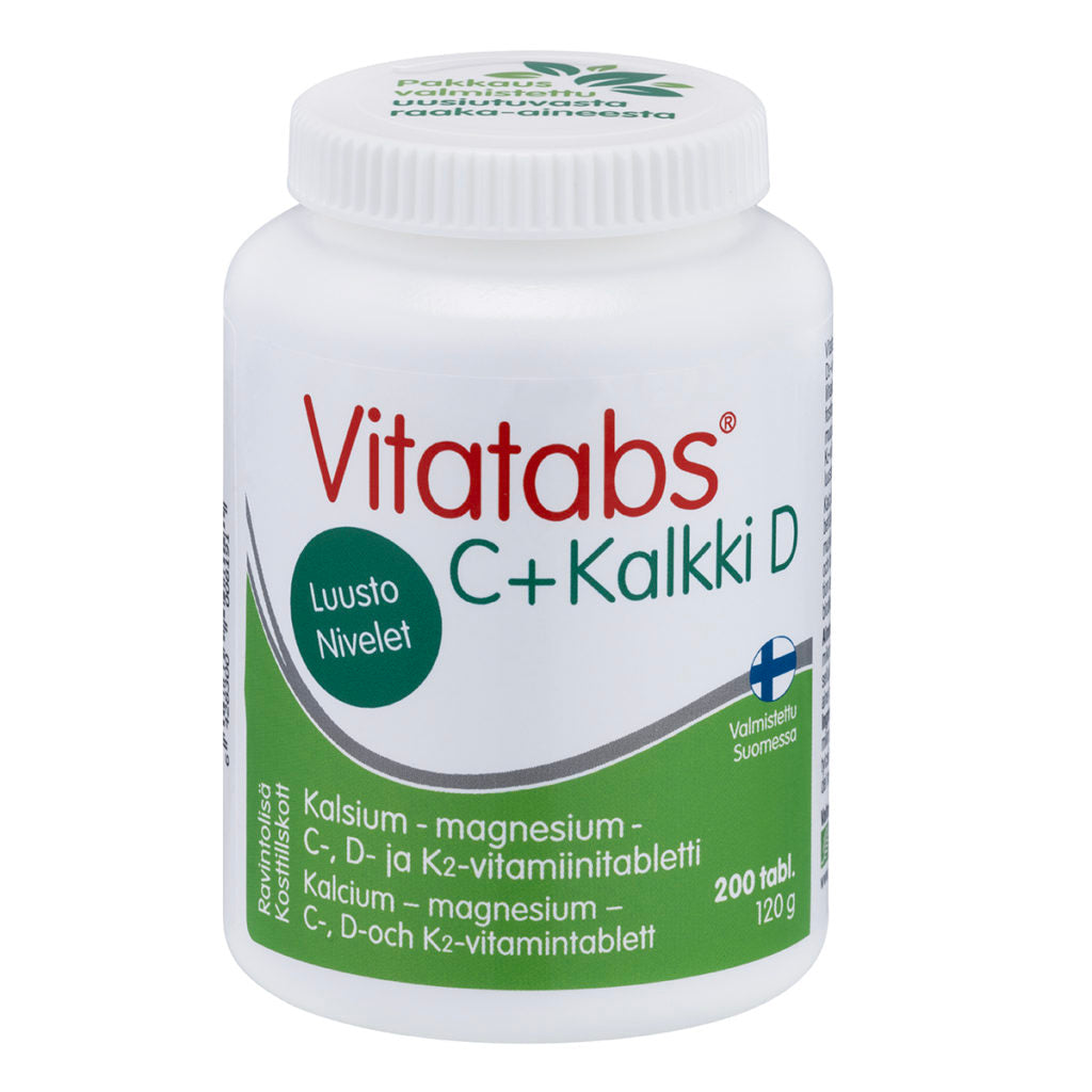 Vitatabs® C + Kalkki D 200 tabl