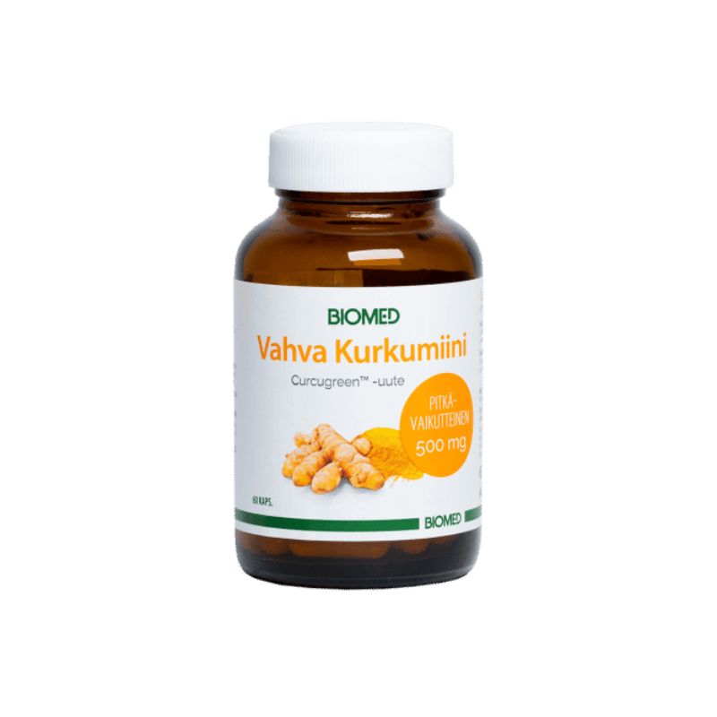 Biomed Vahva kurkumiini CurcuGreen 500 mg 60 kaps