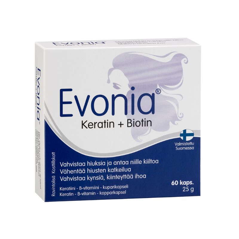 Evonia Keratin 60 kaps - Hankintatukku*