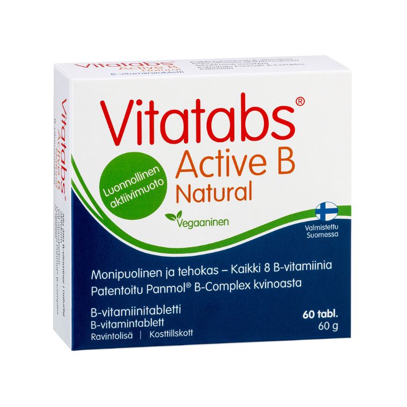 Vitatabs Active B Natural 60 tabl