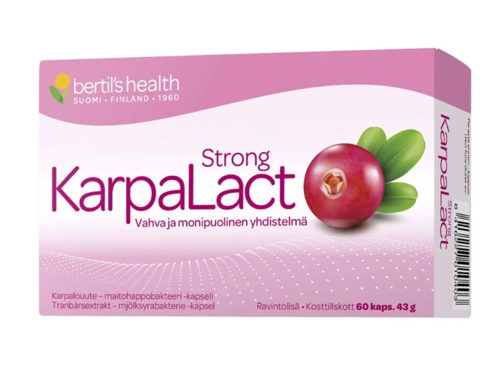 Karpalo sisältää myös C-vitamiinia, joka edistää immuunijärjestelmän normaalia toimintaa ja edistää solujen suojaamista hapettumisstressiltä - Outletapteekki