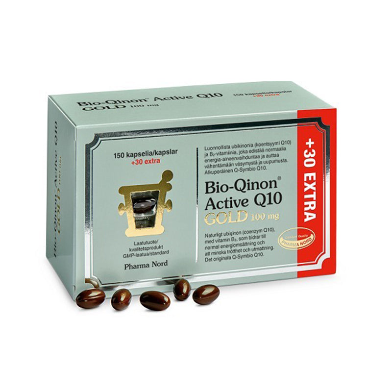 Bio-Qinon Active Q10 Gold 100 mg 150+30 kaps