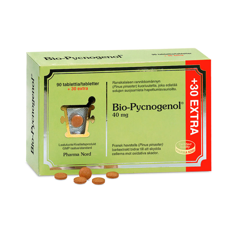Bio-Pycnogenol® 40 mg 90 + 30 tabl - Pharma Nord