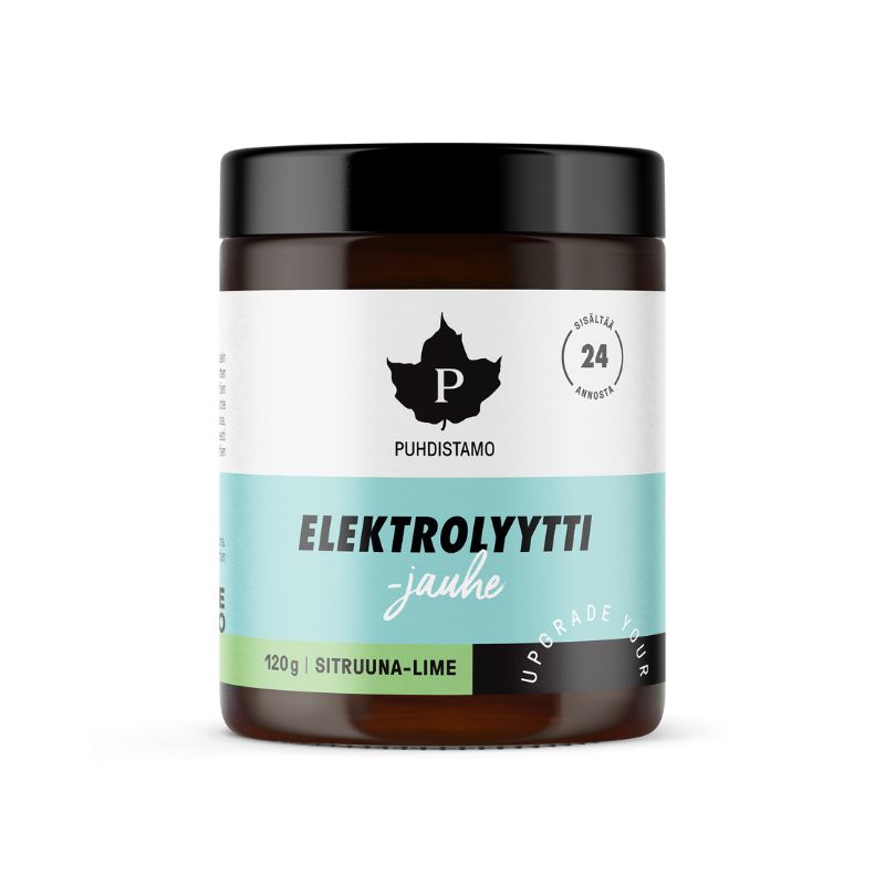 Elektrolyyttijauhe Sitruuna Lime 120 g*