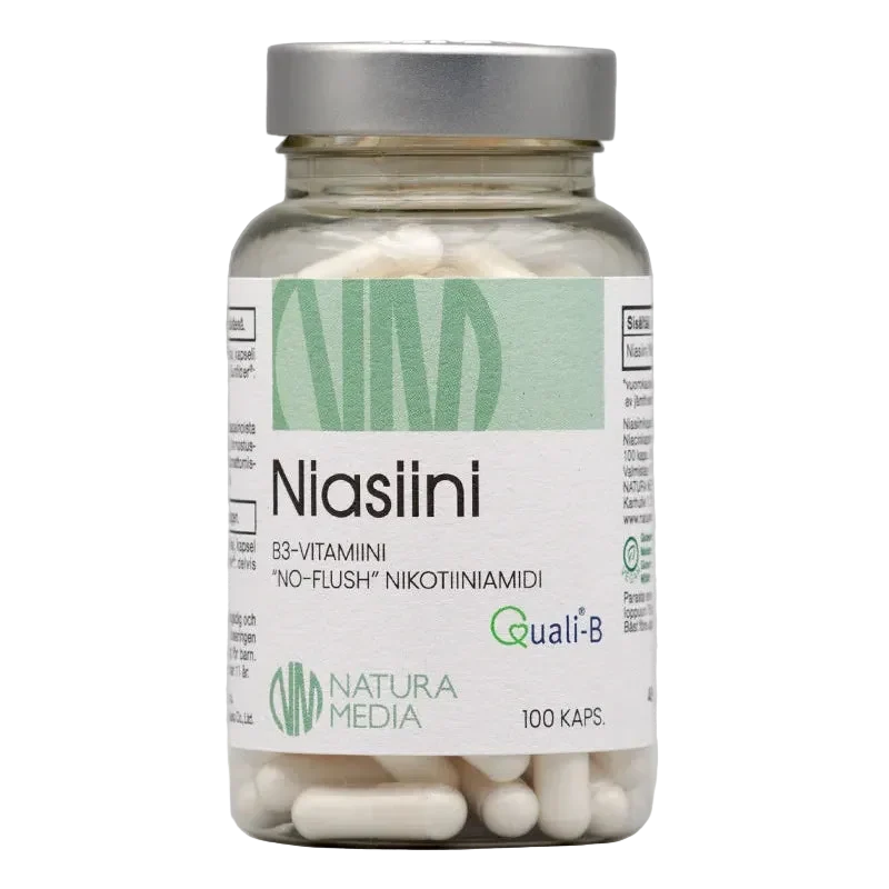 Niasiini B3 "No-flush" 100kaps -Natura Media*