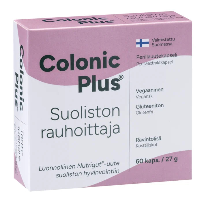 Colonic Plus® Suoliston Rauhoittaja 60 kaps*