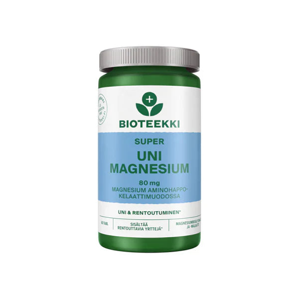 Bioteekki Super Uni Magnesium 60 tabl