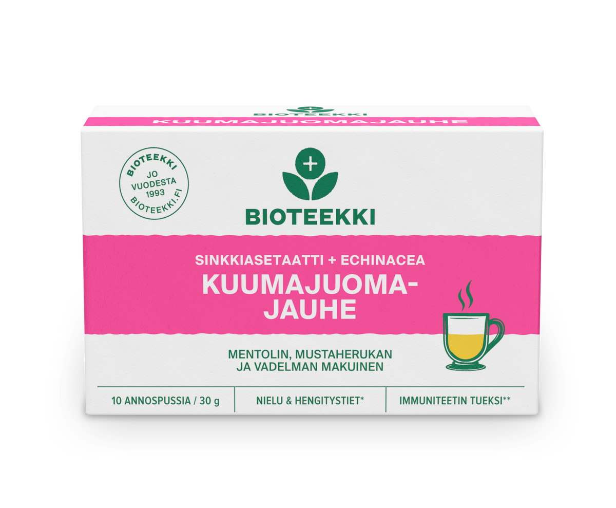 Kuumajuomajauhe 10 pss -Bioteekki*