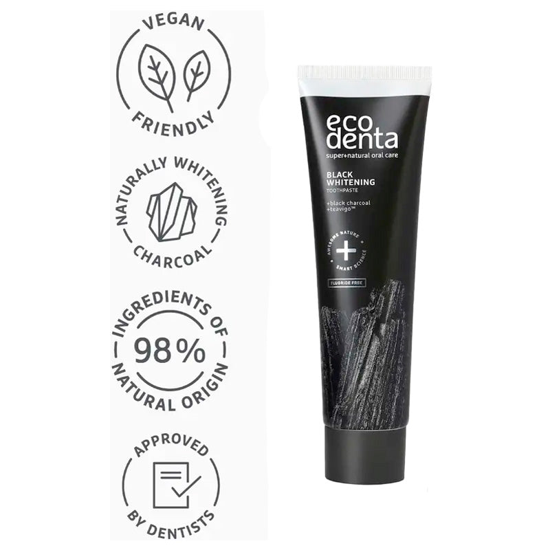 Ecodenta Black whitening 100ml