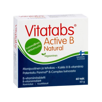 Vitatabs Active B Natural - B-vitamiinit 60 tabl *