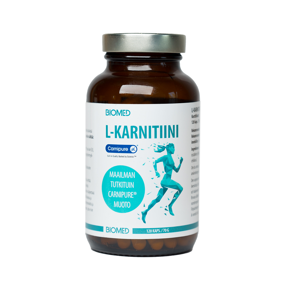 Carnipure® L-karnitiini 120 kaps. -Biomed*