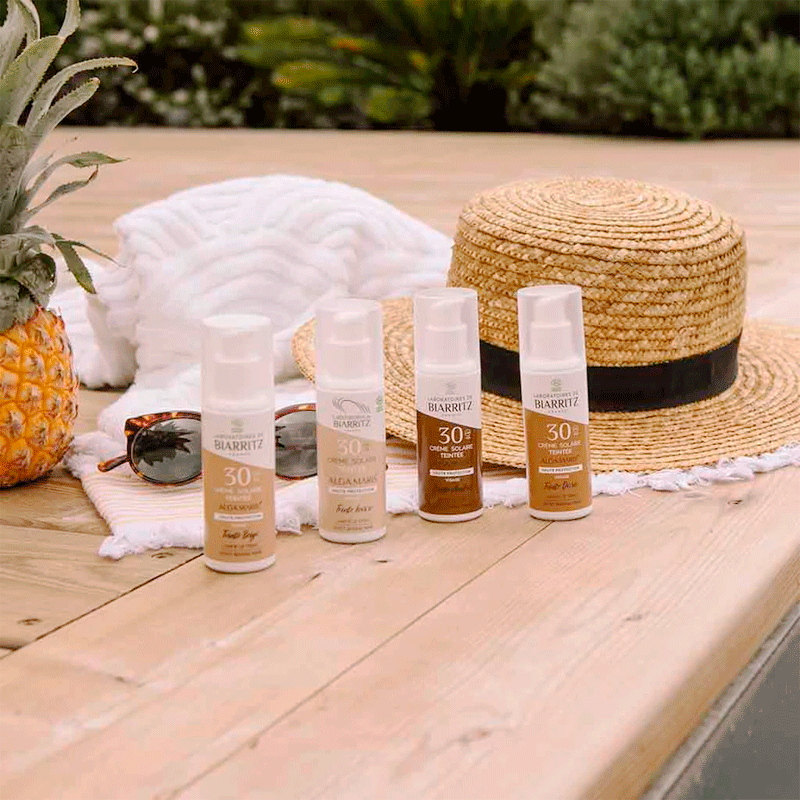Alga Maris sävyttävä aurinkovoide kasvoille SPF30 50ml Suojaa ihoa UVA- ja UVB-säteiltä