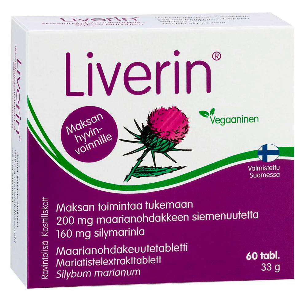 Liverin - Maarianohdakeuutetabletti 60 tabl | 12.09.2025 *