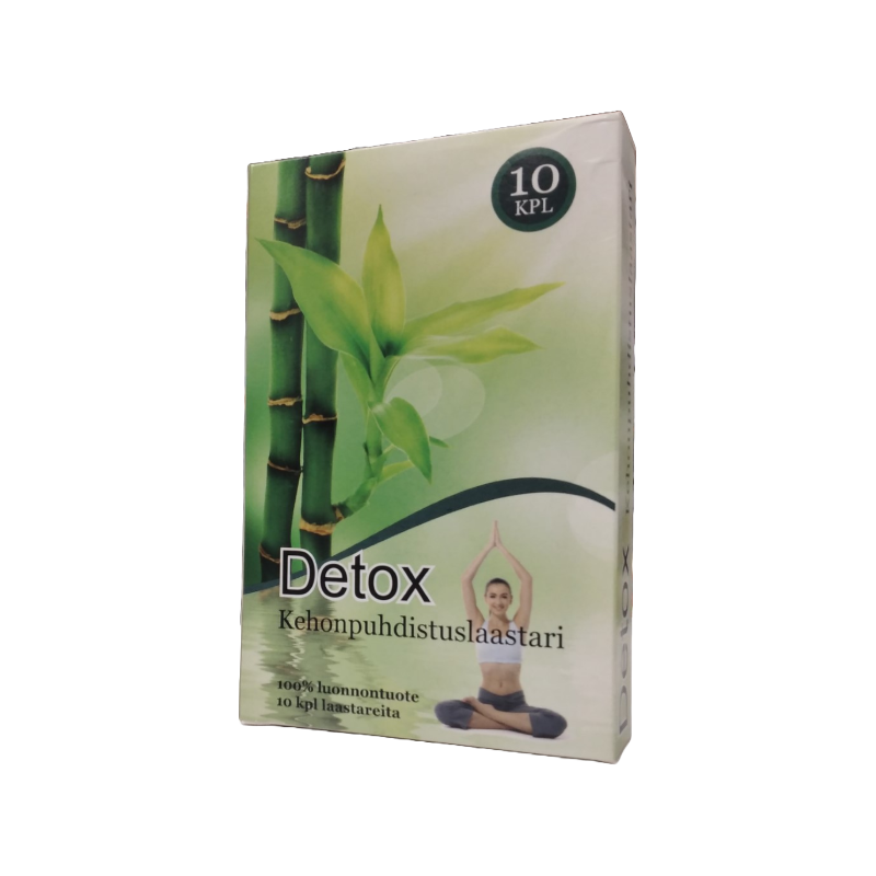 Detox Kehonpuhdistuslaastarit 10 kpl*