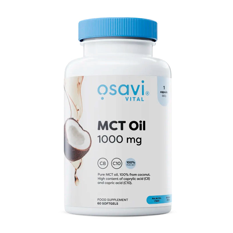 MCT öljy 1000 mg 60 kaps - Osavi // p.e 3/-24