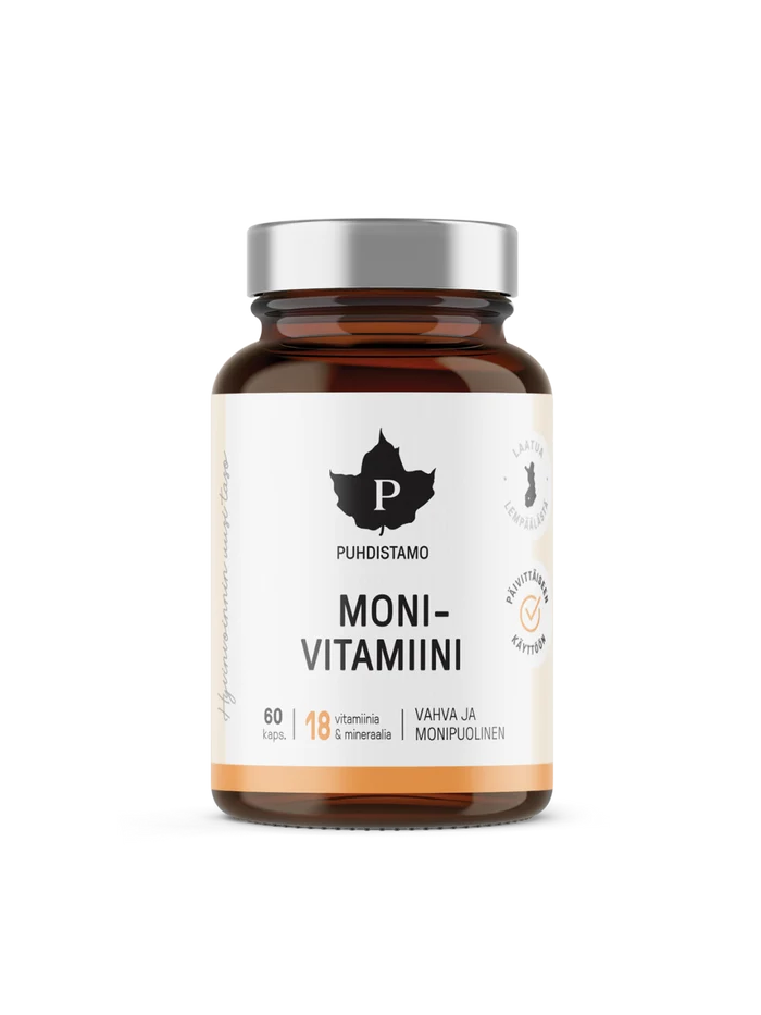 Puhdistamo Monivitamiini  60 kaps*