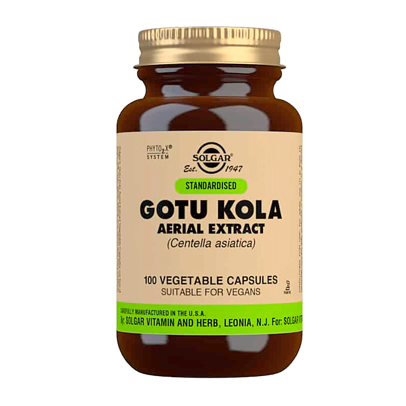 Solgar Gotu Kola 100 vegekaps. | pvm 05.2025