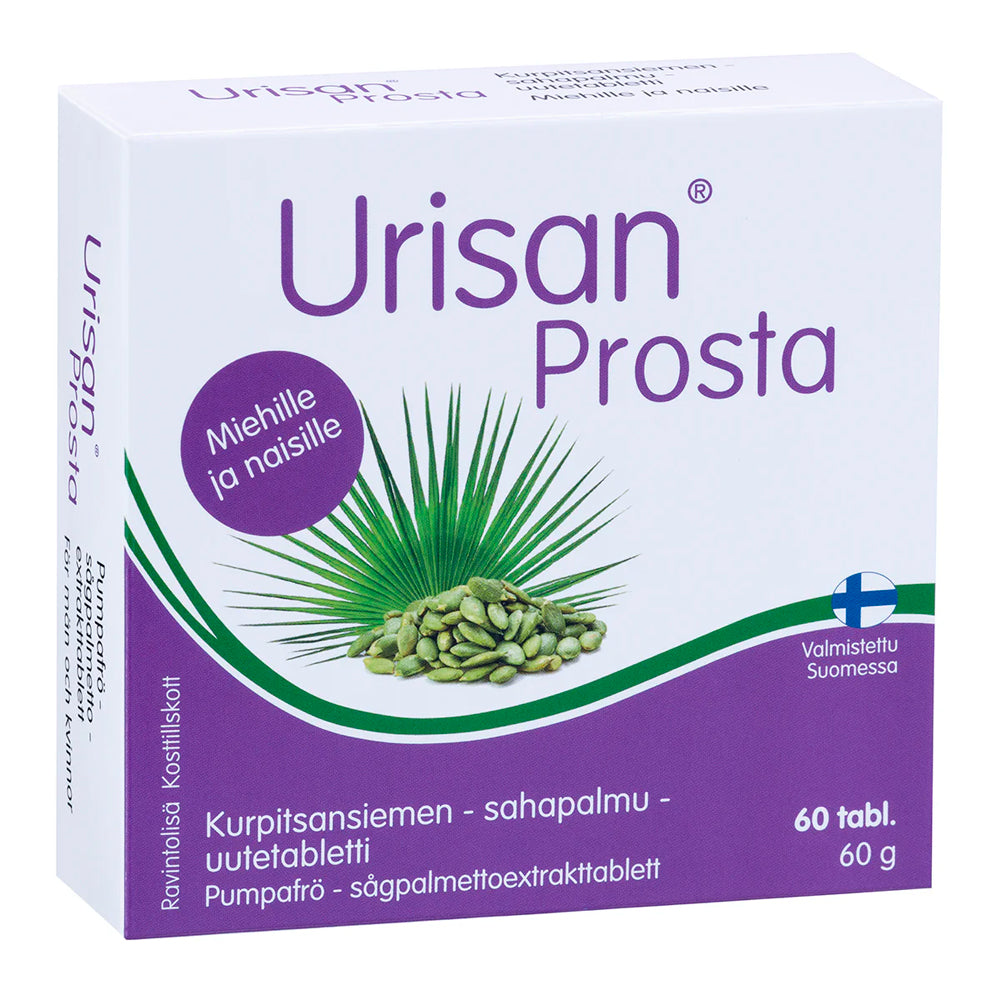 Urisan Prosta - Kurpitsansiemen- sahapalmu uutetabletti 60 tabl *