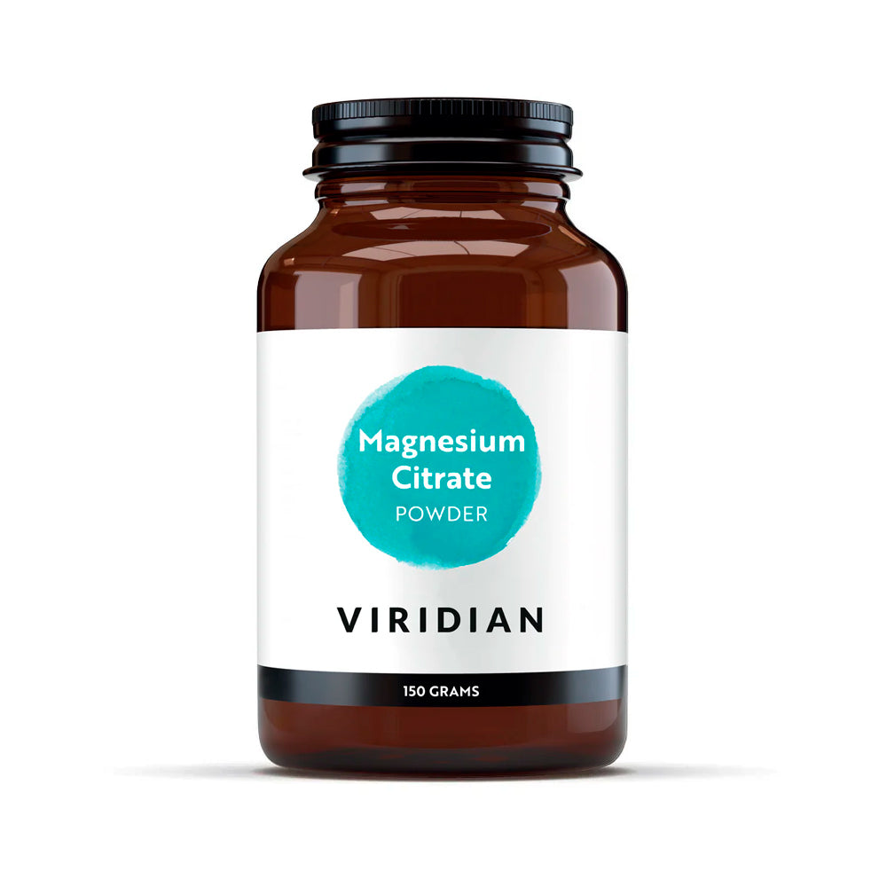 Viridian Magnesiumsitraattijauhe 150 g (Magnesium Citrate powder) | pvm 16/03/25 *