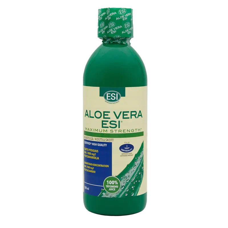 ESI Aloe Vera täysmehu 500 ml*