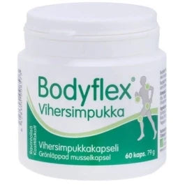 Bodyflex vihersimpukka 60 kaps - Hankintatukku*