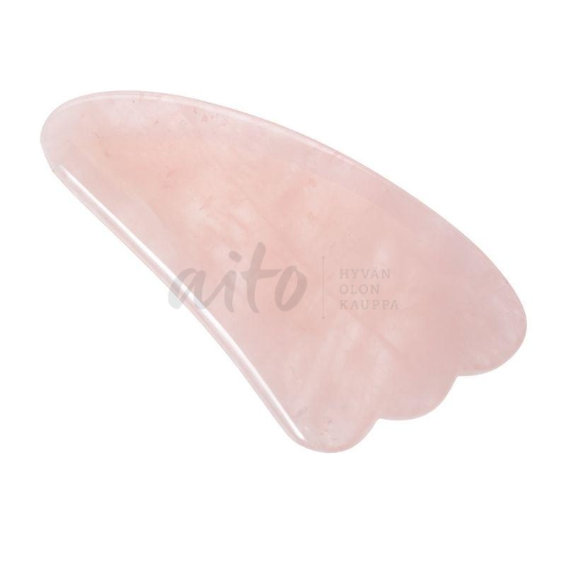 Gua Sha hierontakivi ruusukvartsi