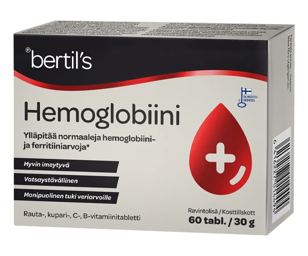 Bertil's Hemoglobiini 60 tabl.*