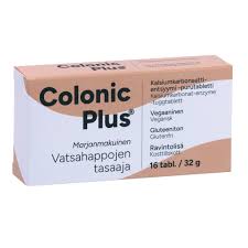 Colonic Plus Vatsahappojen tasaaja 16 tabl (pvm. 1.5.26)*