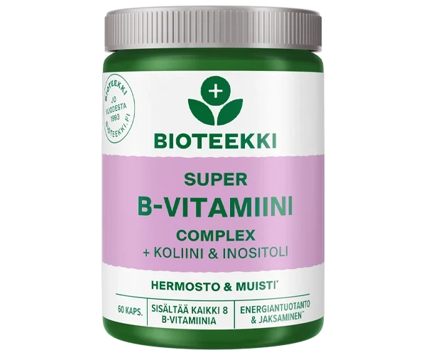 Super B-vitamiini 60 kaps - Bioteekki*