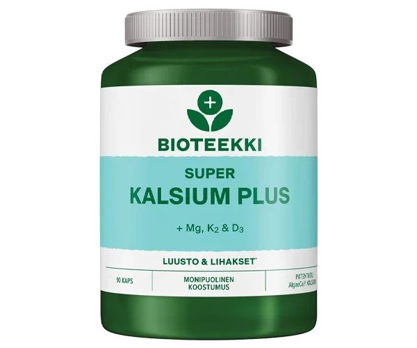 Super Kalsium plus 90 kaps -Bioteekki*